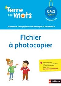 Terre des mots CM1, Fichier photocopiable