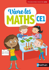 Vivre les Maths CE1, Fichier de l'élève + Mémo-Maths + Matériel de manipulation prédécoupé