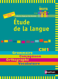 PAR MOTS ET PAR PHRASES MANUEL CM1 CYCLE 3 2008 - ETUDE DE LA LANGUE