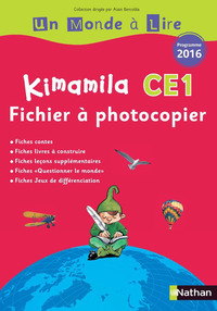 Kimamila, Un monde à lire, série rouge CE1, Fichier à photocopier