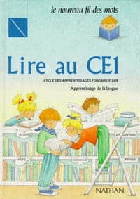 LE NOUVEAU FIL DES MOTS CE1 LIVRE ELEVE