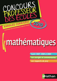 EPREUVE MATHEMATIQUES CRPE 2010 NE