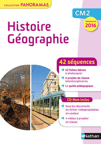 Panoramas - Histoire Géographie CM2, Fichier à photocopier + CD-Rom