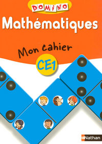 DOMINO MATHEMATIQUES MON CAHIER CE1 + MON MATERIEL