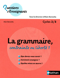 La grammaire, contrainte ou liberté ?