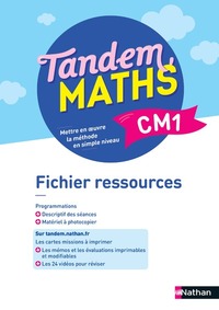 Tandem CM1, Fichier ressources + version numérique