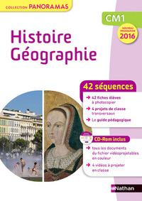 Panoramas - Histoire Géographie CM1, Fichier à photocopier + CD-Rom