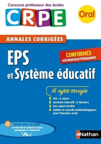 EPS et système éducatif - Annales corrigées 2017