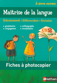 MAITRISE DE LA LANGUE CE2 CYCLE 3 - FICHES A PHOTOCOPIER - ENTRAINEMENT - DIFFERENCIATION - EVALUAT