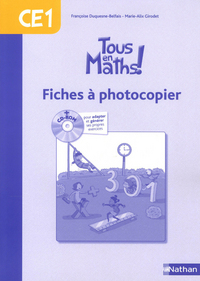 TOUS EN MATHS CE1 FICHES A PHOTOCOPIER