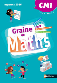 Graine de Maths CM1, Manuel de l'élève