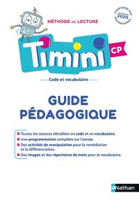 Timini CP, Guide pédagogique