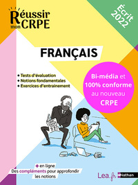 Réussir mon CRPE - Concours 2022 - français : les fondamentaux - 2022