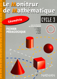 MONITEUR MATHS GEOMETRIE CYCLE 3 MAITRE