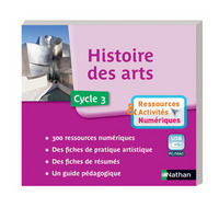 Histoire des arts Cycle 3 - Ressoureces et activités - clé USB