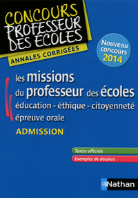 ANNALES - AGIR EN FONCTIONNAIRE DE L'ETAT - ADMISSION - EPREUVE ORALE