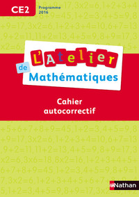 L'atelier de mathématiques CE2, Cahier autocorrectif