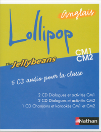 Lollipop CM1/CM2, 5 CD audio élève 