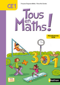 Tous en Maths CE1 - fichier élève