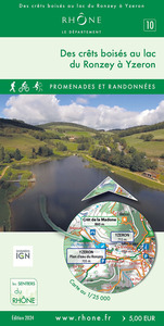 DES CRETS BOISES AU LAC DU RONZEY A YZERON