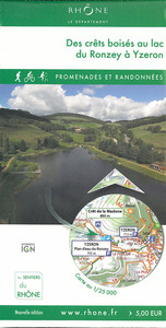 DES CRETS BOISES AU LAC DU RONZEY A YZERON