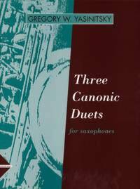 THREE CANONIC DUETS SAXOPHONE