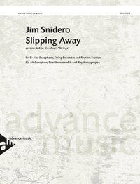 SLIPPING AWAY - AS RECORDED ON THE ALBUM "STRINGS". ALTO SAXOPHONE / STRING ENSEMBLE (V1-V2-VA-VC) /