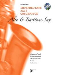 INTERMEDIATE JAZZ CONCEPTION FOR ALTO SAX SAXOPHONE +CD