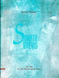 SONATA BREVIS OP. 95A SAXOPHONE-LIVRE +PARTITION