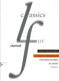 6 SUITES FOR VIOLONCELLO SOLO CLARINETTE