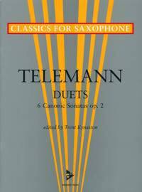 SIX SONATES OP. 2 SAXOPHONE