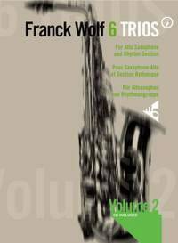 6 TRIOS FOR ALTO SAX & RHYTHM SECTION, VOL. 2 SAXOPHONE +CD