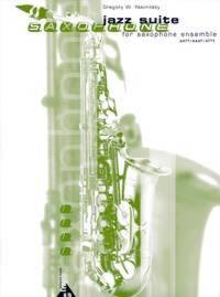 JAZZ SUITE FOR SAXOPHONE ENSEMBLE MUSIQUE D'ENSEMBLE-PARTITION+PARTIES SEPAREES