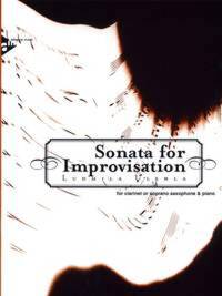SONATA FOR IMPROVISATION CLARINETTE-LIVRE +PARTITION
