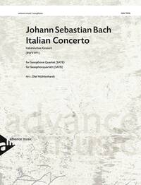 ITALIAN CONCERTO BWV 971 SAXOPHONE-PARTITION+PARTIES SEPAREES