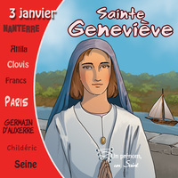 CD sainte Geneviève (livre sonore)