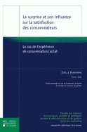 LA SURPRISE ET SON INFLUENCE SUR LA SATISFACTION DES CONSOMMATEURS