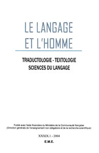 Mots et gestes.