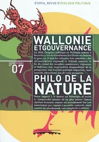 ETOPIA, REVUE D'ECOLOGIE POLITIQUE, N7 PHILOSOPHIE DE LA NATURE