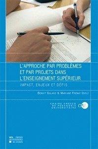 L'APPROCHE PAR PROBLEME ET PAR PROJET DANS L'ENSEIGNEMENT SUPERIEUR