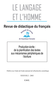 Production écrite :