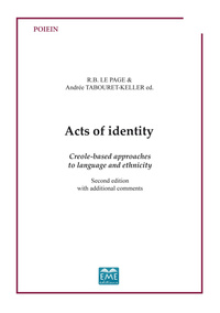 ACTS OT IDENTITY - - SECOND EDITION WITH ADDITIONAL COMMENTS