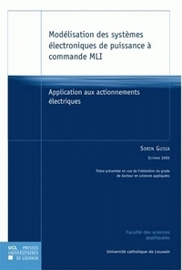 MODELISATION DES SYSTEMES ELECTRONIQUES DE PUISSANCE