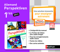 Perspektiven 1re, Clé USB - Manuel numérique non-adoptant papier