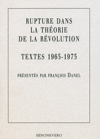 Rupture dans la théorie de la révolution