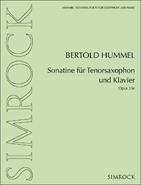 Sonatina for tenor saxophone and piano