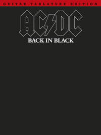 AC/DC : BACK IN BLACK - GUITARE TAB - RECUEIL