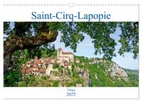 Saint-Cirq-Lapopie Village (Calendrier mural 2025 DIN A3 vertical), CALVENDO calendrier mensuel
