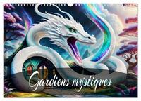 Gardiens mystiques (Calendrier mural 2025 DIN A3 vertical), CALVENDO calendrier mensuel