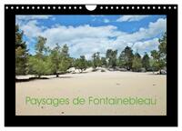 Paysages de Fontainebleau (Calendrier mural 2025 DIN A4 vertical), CALVENDO calendrier mensuel